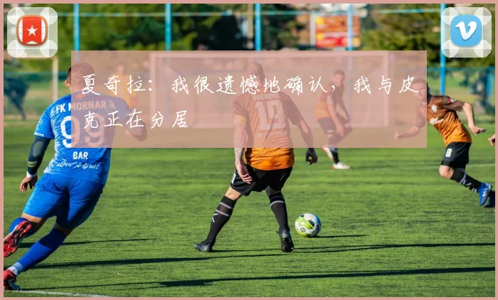 夏奇拉：我很遗憾地确认，我与皮克正在分居