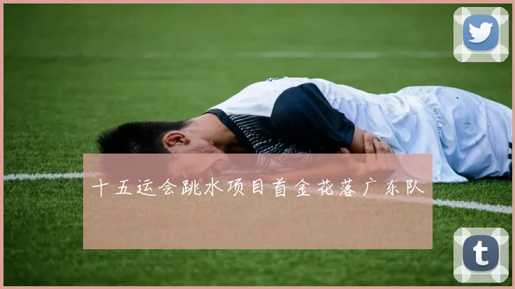 十五运会跳水项目首金花落广东队